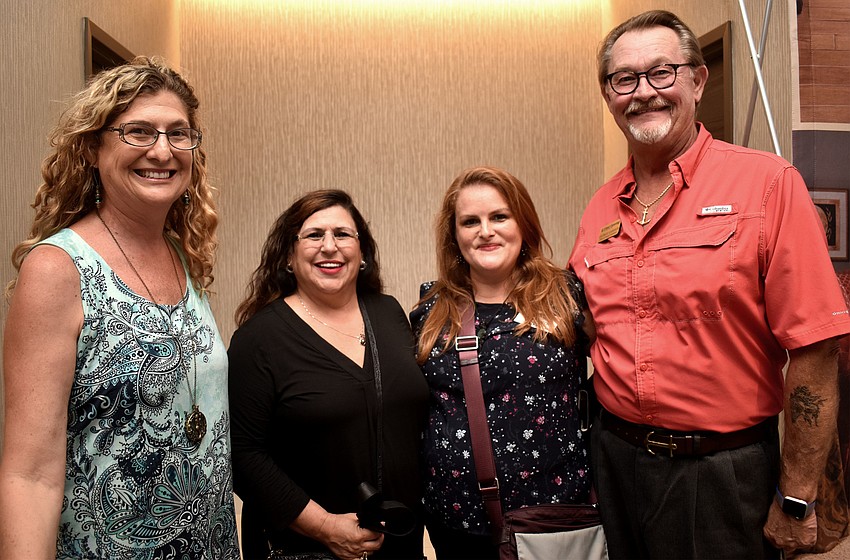 Amanda Escobio, Yvonne Schloss, Danielle Pollak and Mike Solmonson