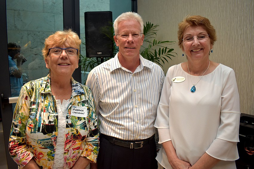 Barbara Langdon, Eric Warneke and Barbara Wright