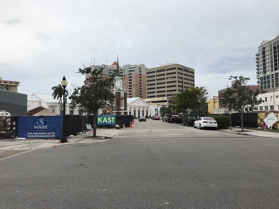 State Street will close beginning Saturday. (Image courtesy Sarasota government).