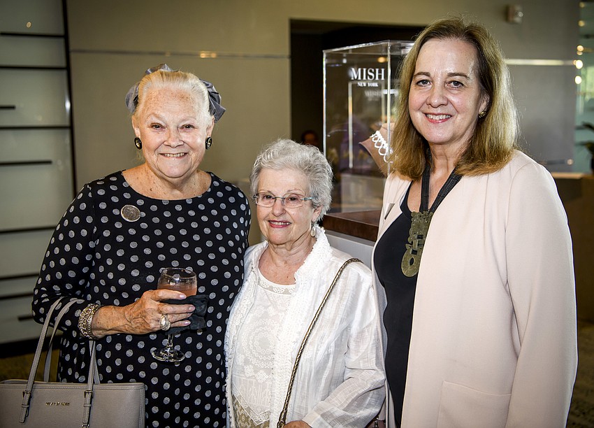 Sylvia Barber, Isabel Anchin-Becker and Ann Logan