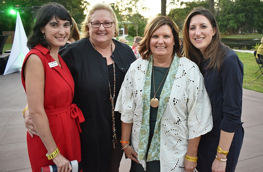 Hermione Gilpin, Carla Malachowski and Debra and Christina Lamarca
