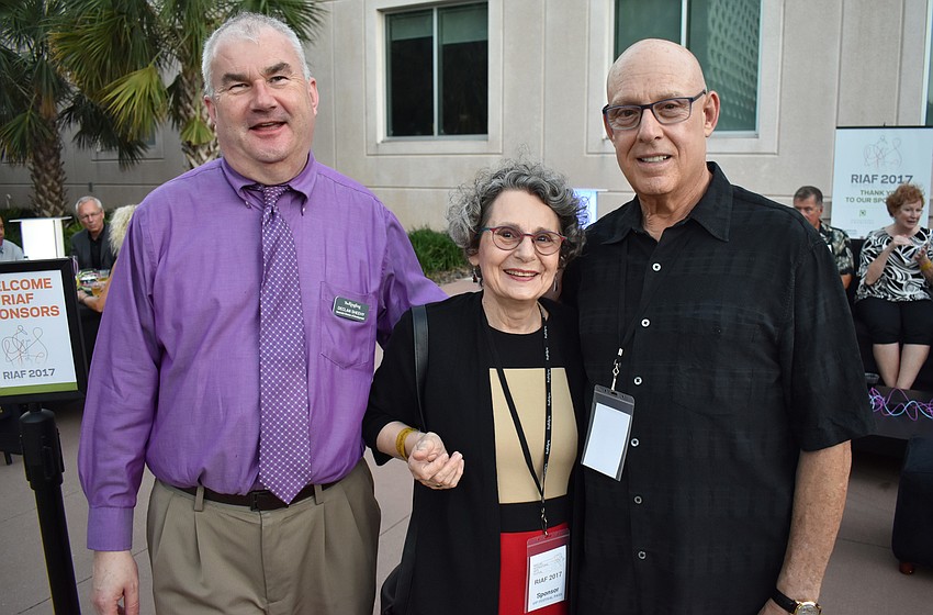 Declan Sheehy with Marge and Leon Ellin