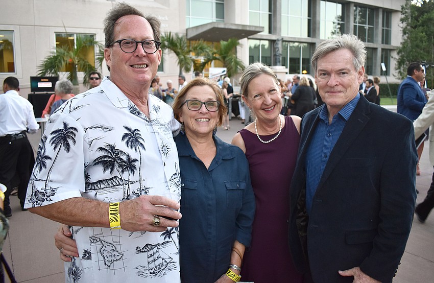 Ed and Joan Campbell with Cathy and Jim Futral