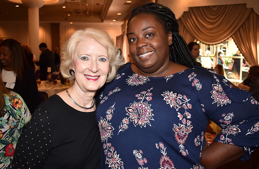 Christine Jennings and Naquila Beachem Gregory