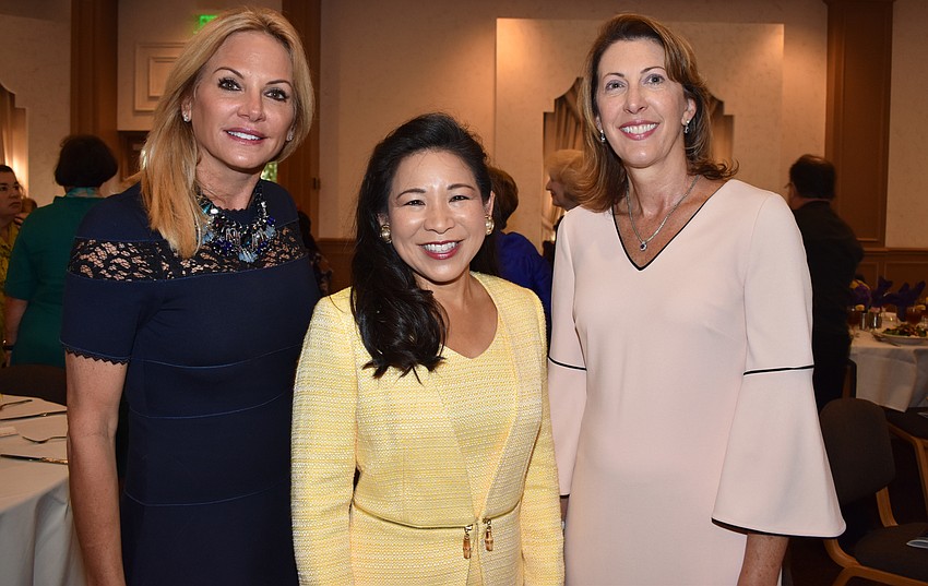Wendy Pepe, Honoree Lee-En Chung and Dr. Jennifer Bencie