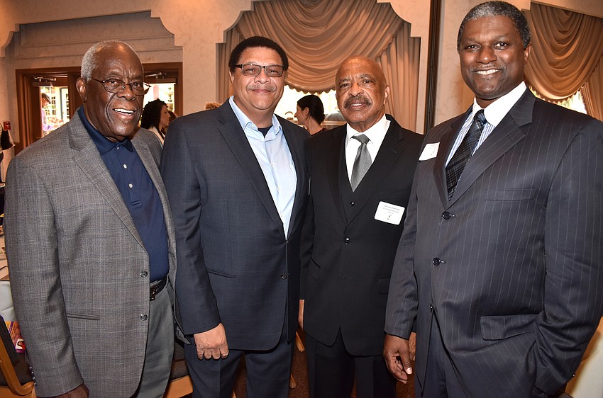 Melvin Pettis, Willie Cauthen, Melvin Christian and Marcus Stafford