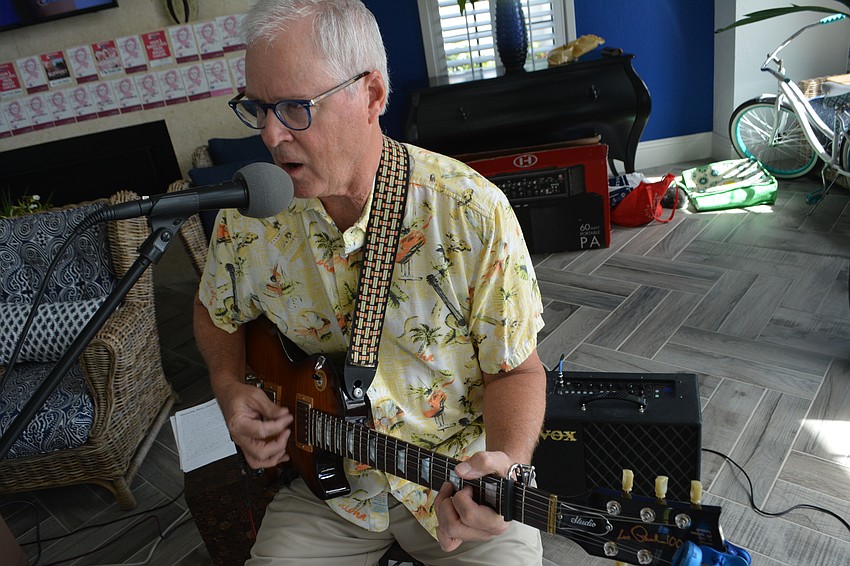 Ken Combs lives on the same street as Perillo and was the first to join him.