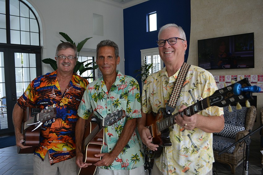 Bill Irvan, Tom Perillo and Ken Combs say they love the same music which makes playing together simple.
