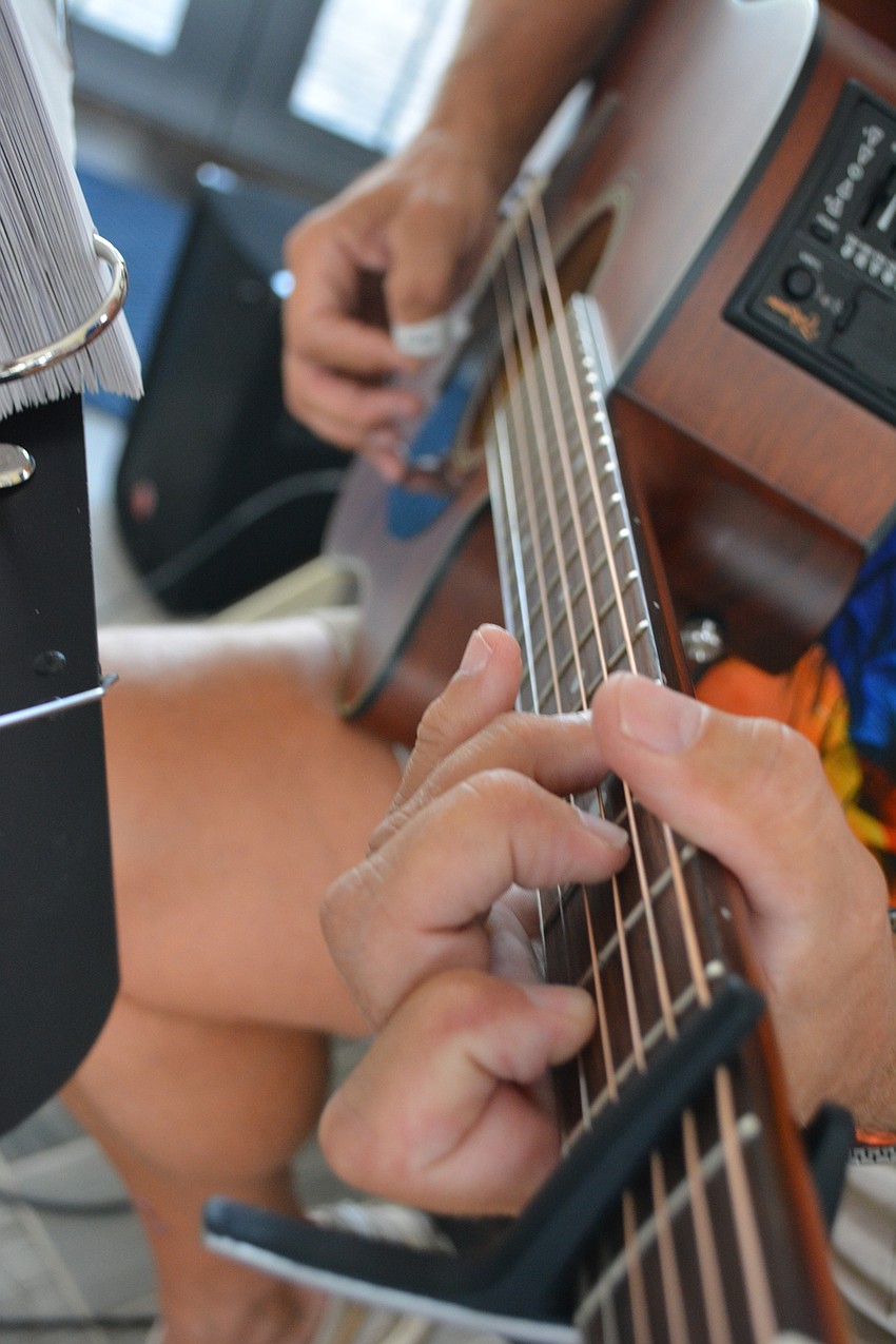 Bill Irvan said he enjoys playing songs that require some 