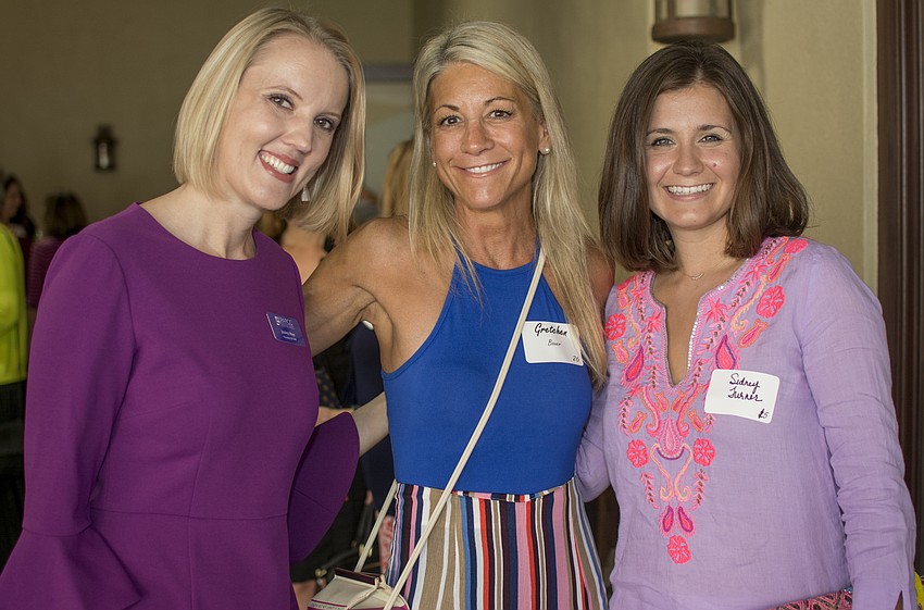 SPARCC CEO Jessica Hays, Gretchen Bauer and Sidney Turner