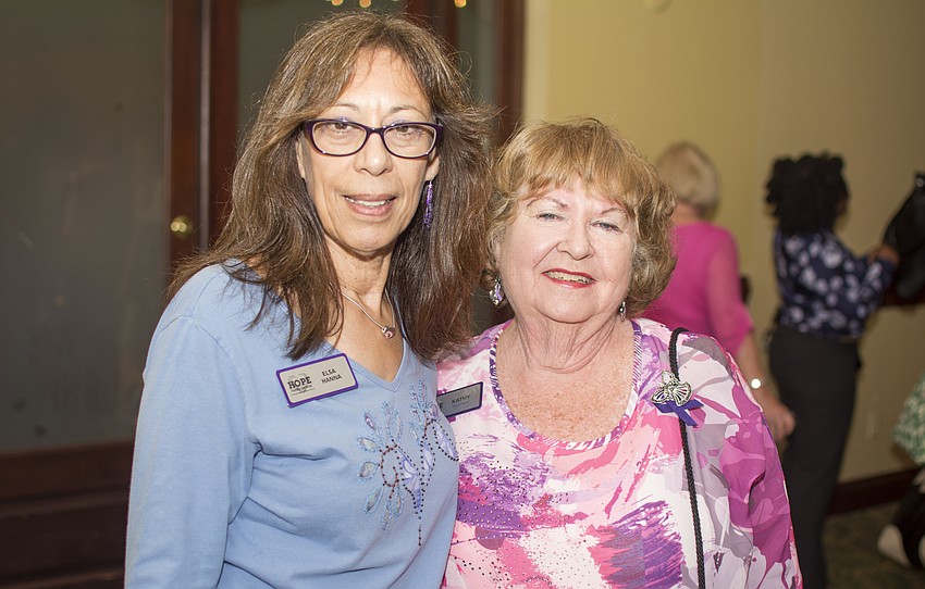 Elsa Hanna and Kathy Eckert