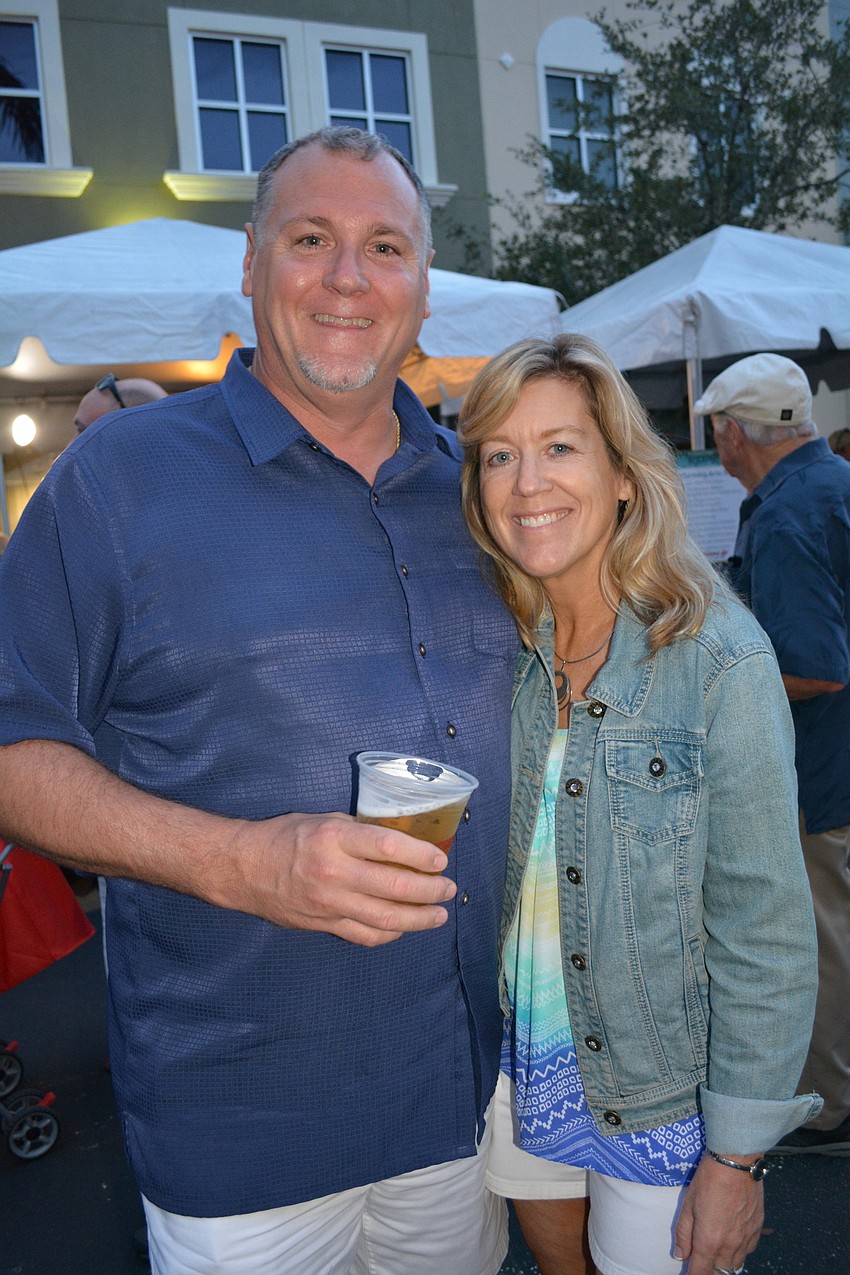 Robert and Debbie Todt were visiting family in the area.