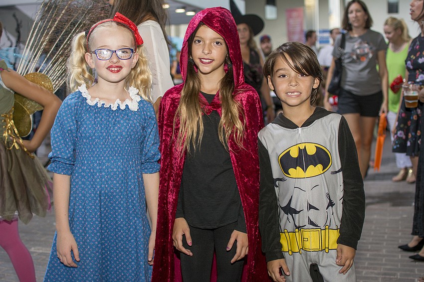 Gabriella Huff, Delaney Martin and Daxton Martin