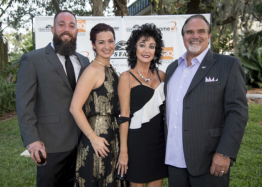 Jarret and Jessica Kassover with Victoria and Chuck Jacobson