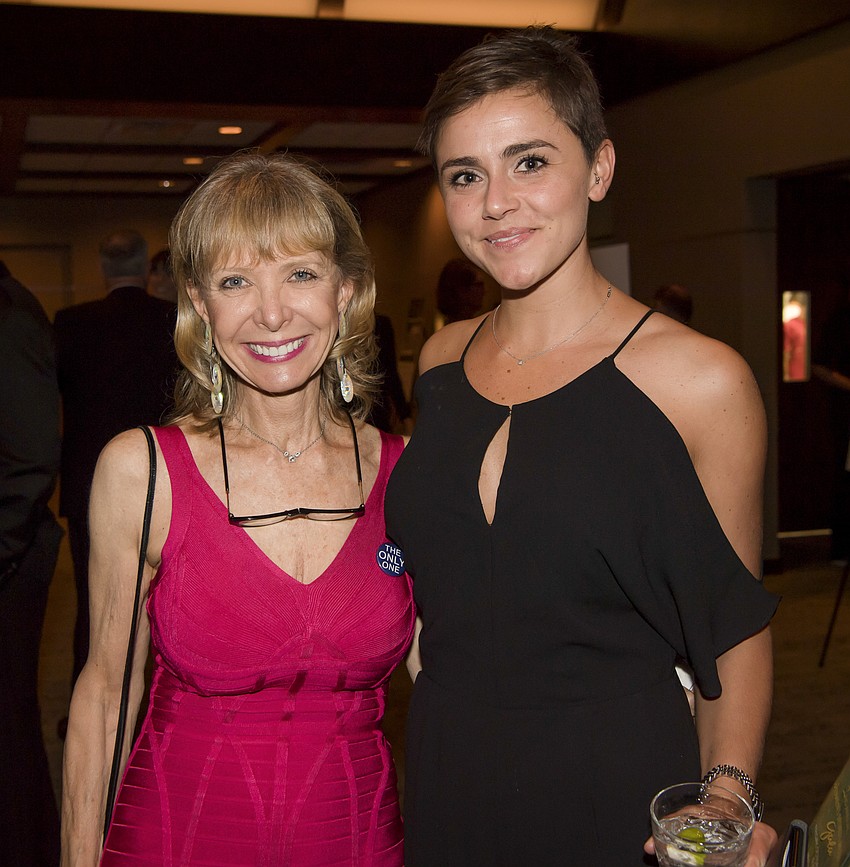 Charlie-Ann Syprett with Lindsey Calvert