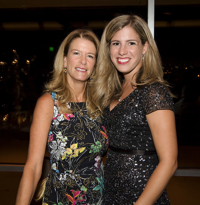 Elizabeth Moore and Katherine Blazer