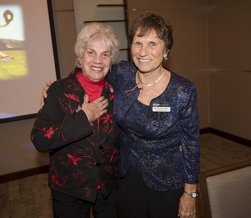 Sister Toni Palermo and Community All Star Award Winner Sue Zipay