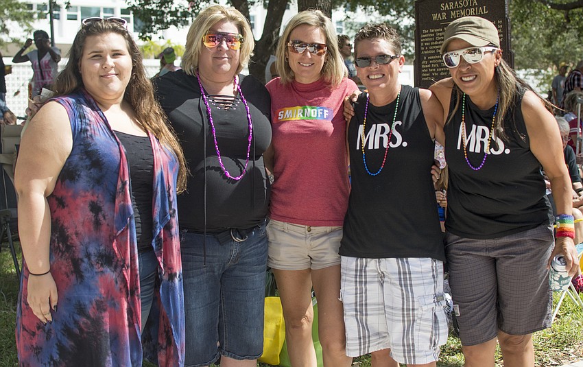 Sierra Nunnally, Tammy Nannally, Kelly Clark, Julie Erickson-Baker and Karie Erickson-Baker