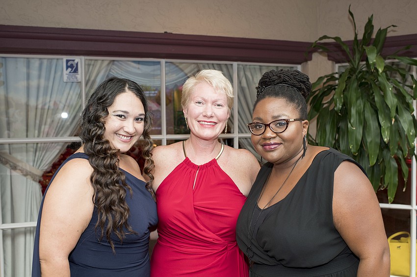 Crystal Valles, Julie Baron and Nicole Hope