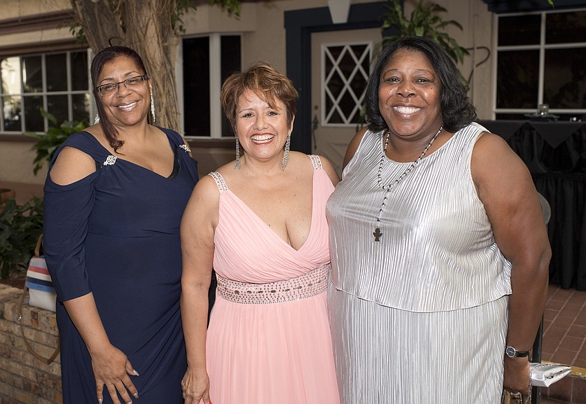 Rose Addison, Dr. Vilma Vega and Caroline White-Smith