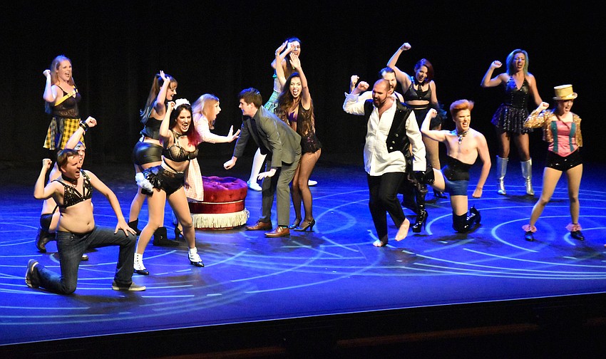 Venice Theatre performs a scene from “The Rocky Horror Picture Show.”