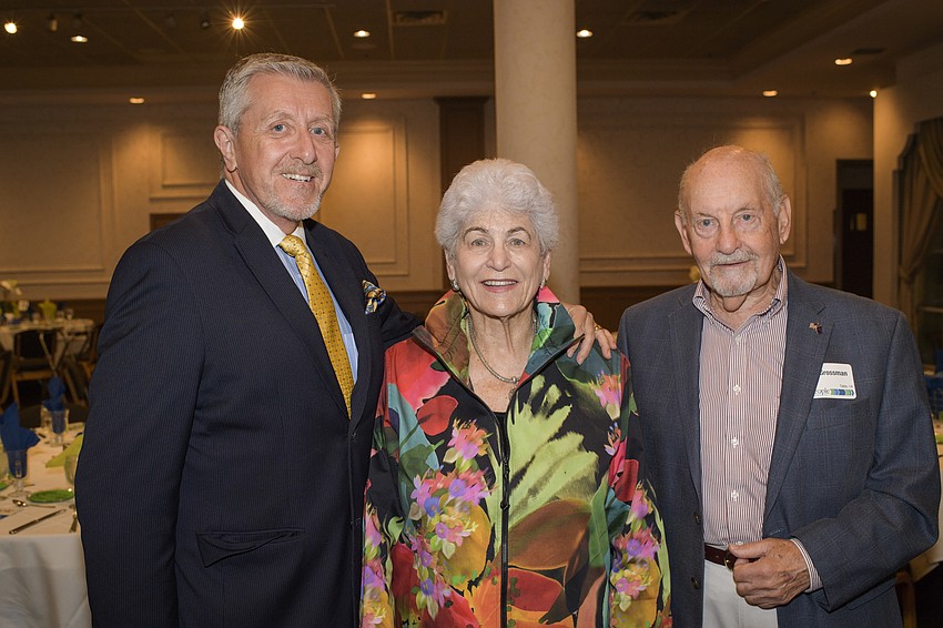 Phil King, Nancy Schlossberg and Ron Grossman