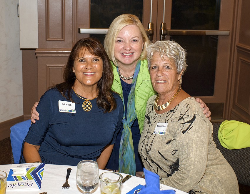 Gail Welch, Erin McLeod and Marlene Hauck
