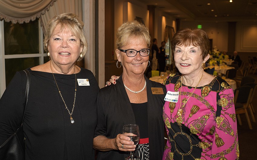 Paula Falk, Jane Icely and Kathy Schersten