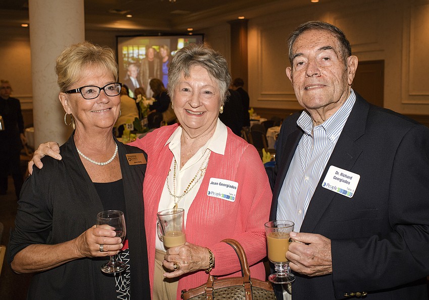 Jane Icely, Jean and Richard Georgiades