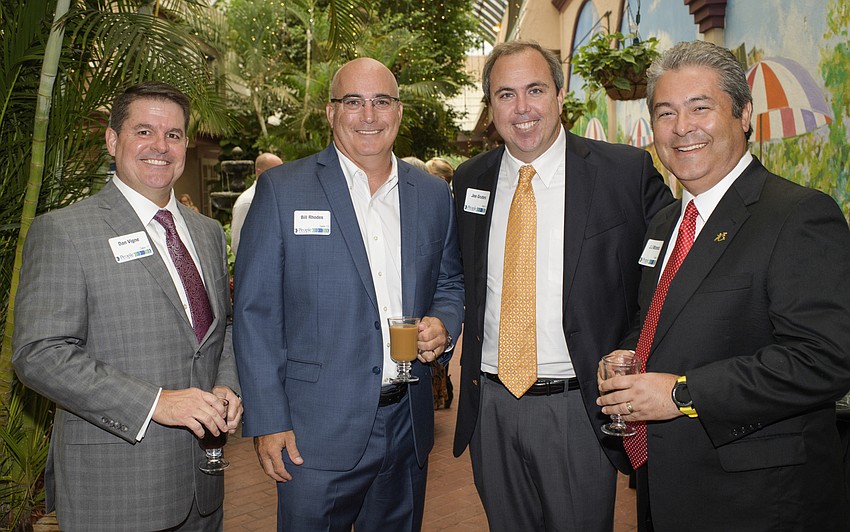 Dan Vigne, Bill Rhodes, Joe Gruters and J.J. Miranda