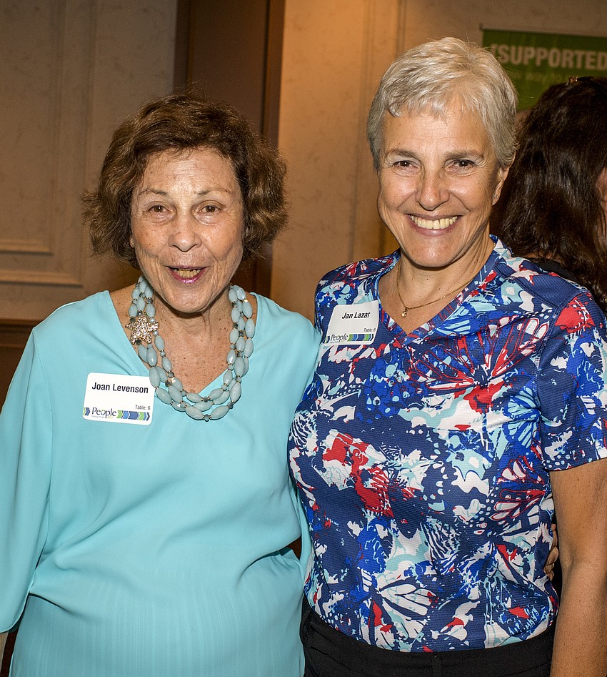 Joan Levenson and Jan Lazar