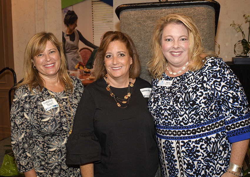 Kim Bleach, Kathleen McCoy and Marlo Turner