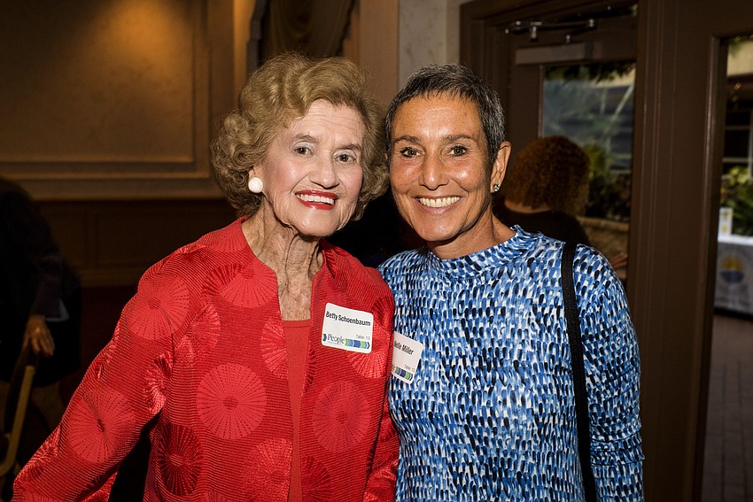 Betty Schoenbaum and Nelle Miller