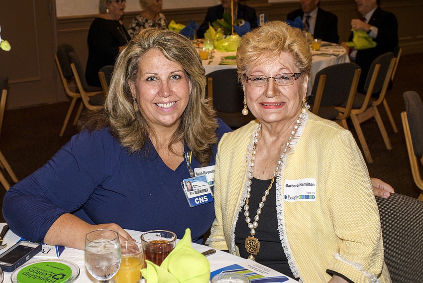 Karen Reynolds and Barb Hamilton