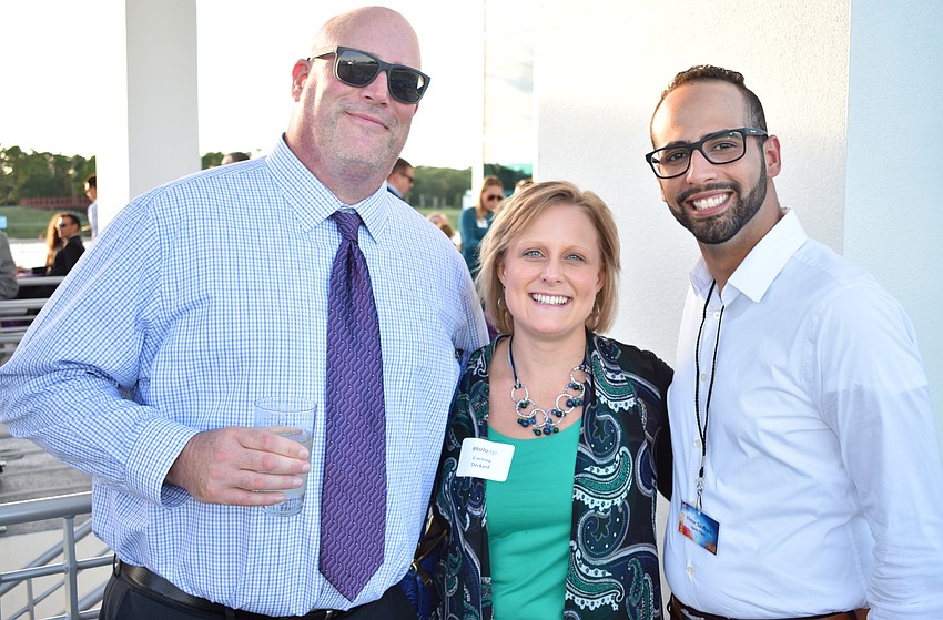 Brian and Corinne Deckard with Victor Souffrant