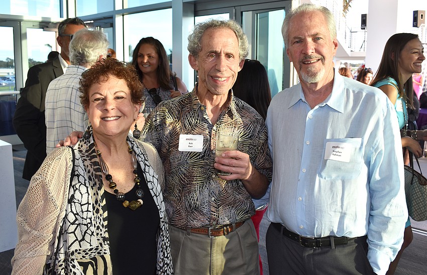Pat and Bob Baer with Stephen Ashman
