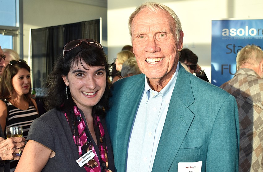 Hermione Gilpin and Bob Reitsch