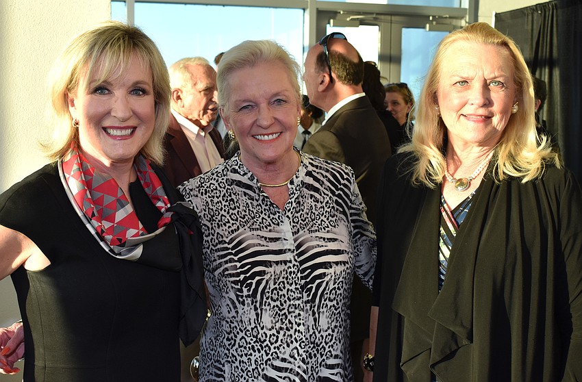 Teri Hansen, Stephanie Shaw and Gloria Reber
