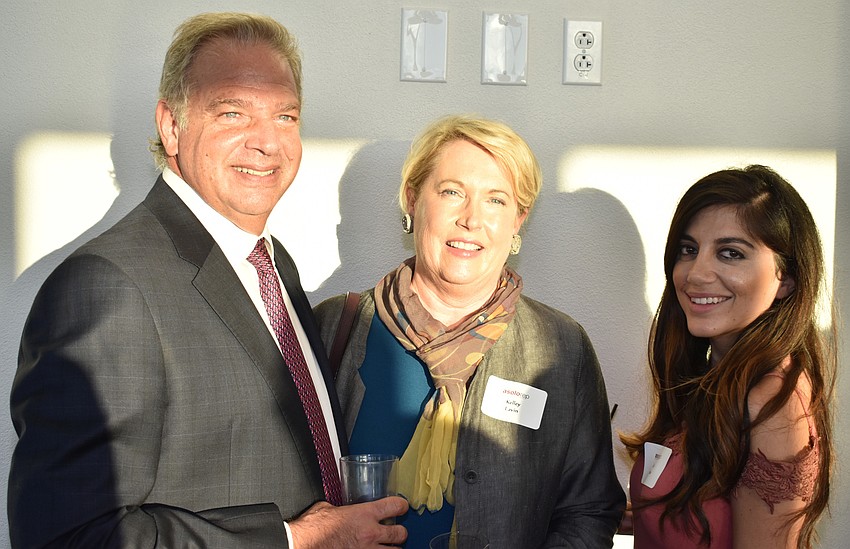 Dean Eisner, Kelley Lavin and Sarah Beattie