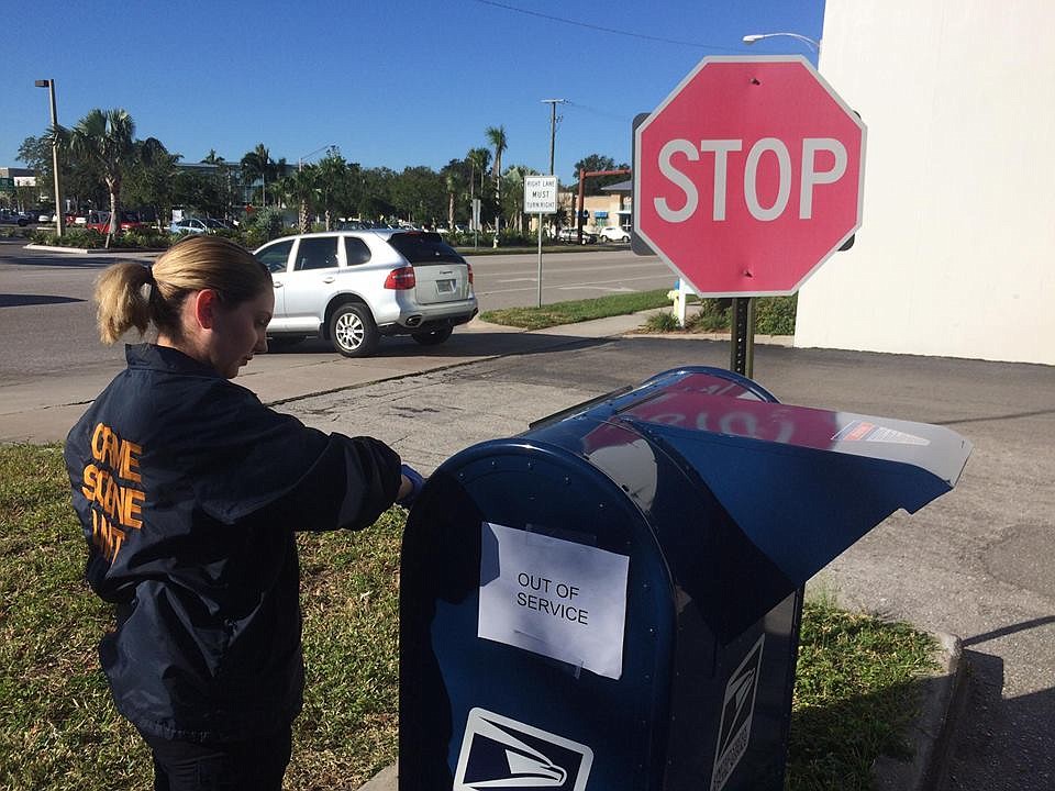The Sarasota Police Department is investigating mail theft from three Sarasota post offices.