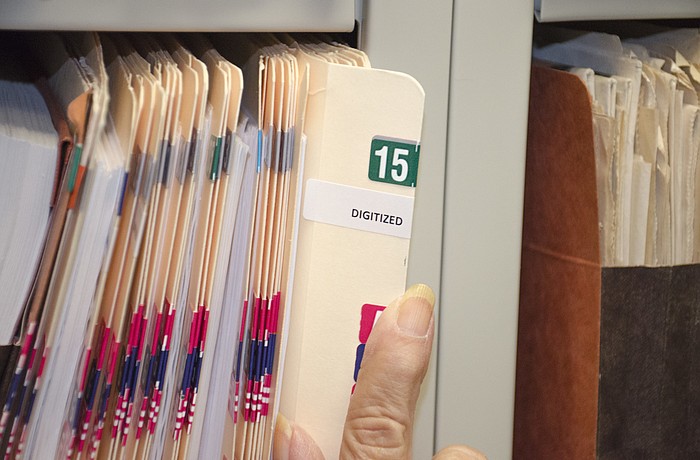 Longboat Key town hall has thousands of documents dating back decades.