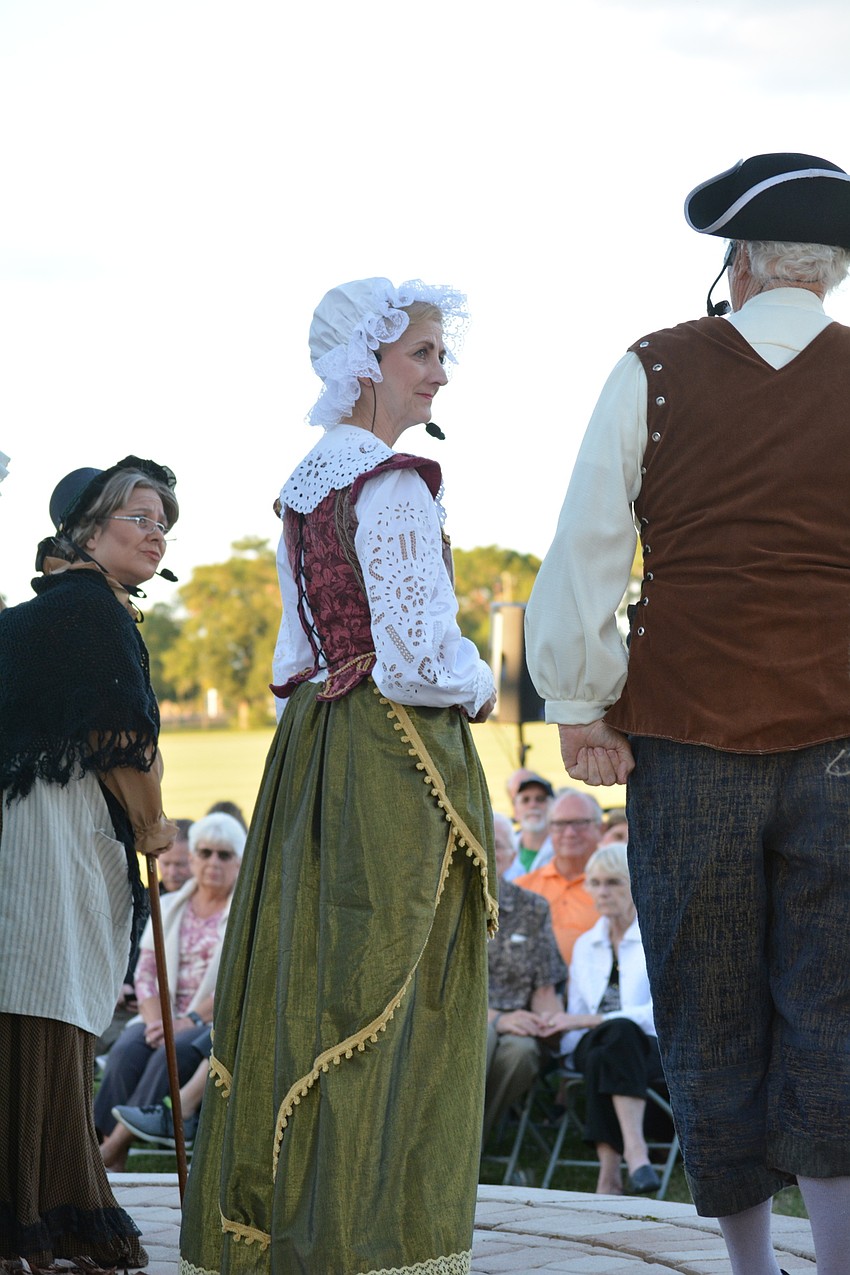 Players Centre for Performing Arts actors perform for a full house on opening night Oct. 27.