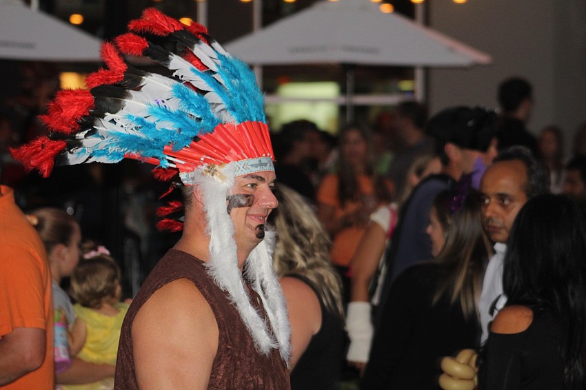 East County's Damon Storhoff walks Main Street at Lakewood Ranch.