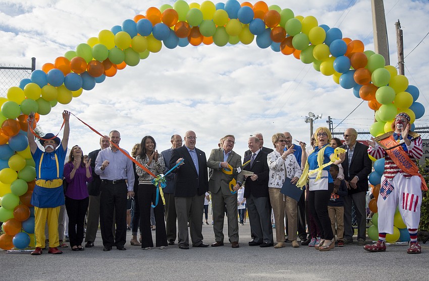 Local, regional and national leaders gathered to cut the ribbon on the first-ever Age Friendly Festival.