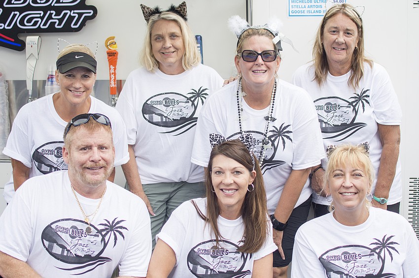 Cheryl Kapacinskas, Kathleen Thompson, Debbee Creamer, Vicki Diorazio, Bill O'Shea, Laura Boyd and Michelle Croniser