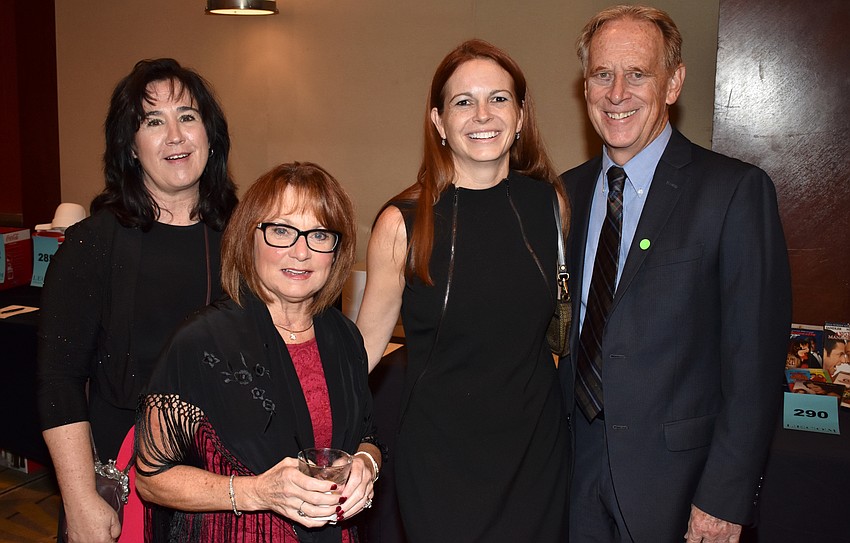 Kelly Sassano, Linda Kunke, Lesley Hawks and Dr. Derrell Billington