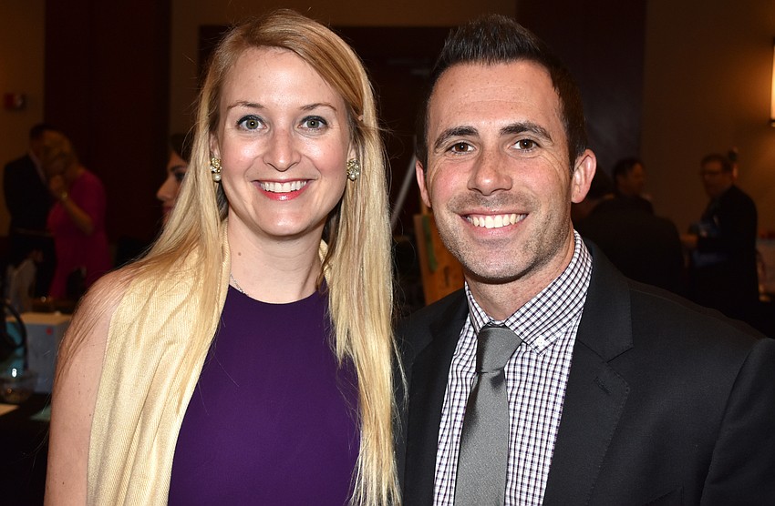 Julia McIlrevey and Adam Collins