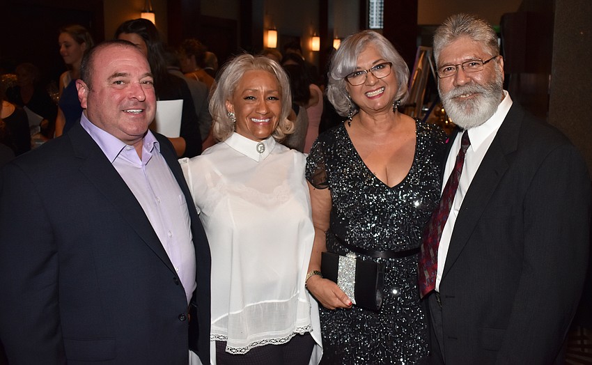 Craig and Millie Fine with Shirley and Rafael Parrato