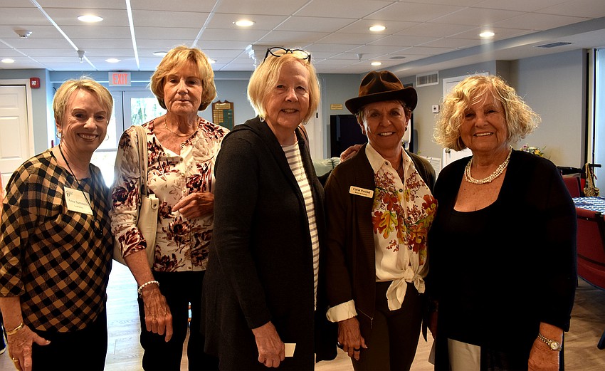 Anne Summers, Kit Gibby, Cindy Kuehnel, Carol Peschel and Inge Boudreau