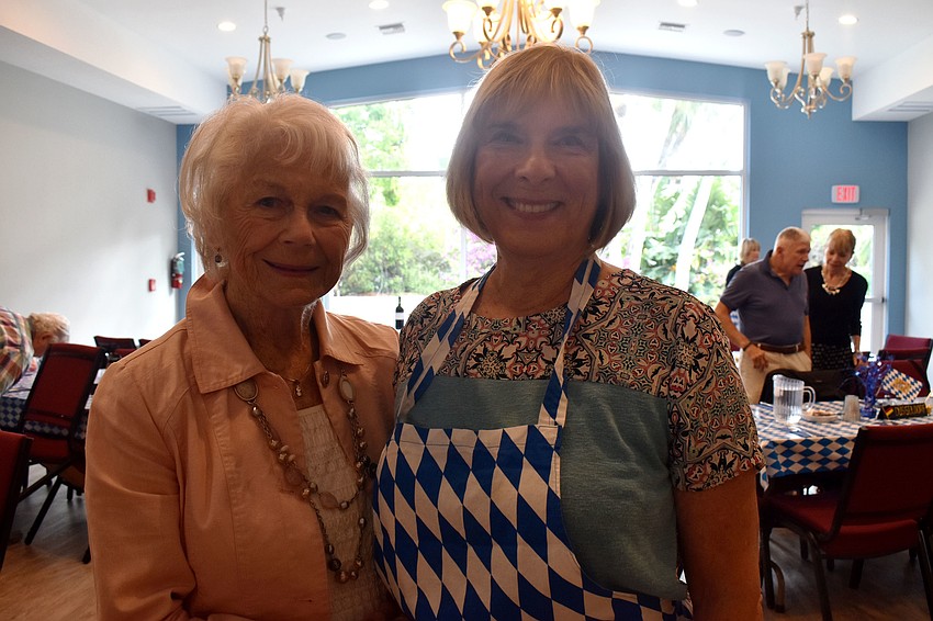 Betty Reiger and Valarie Evanko